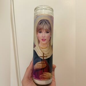 JUST FOR FUN SWIFTIE SAINT CANDLE